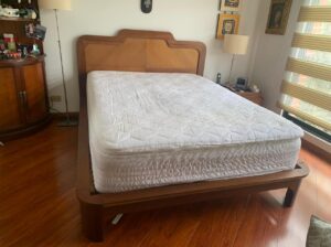 Cama Doble En Madera Guayacán (Sin Colchón).