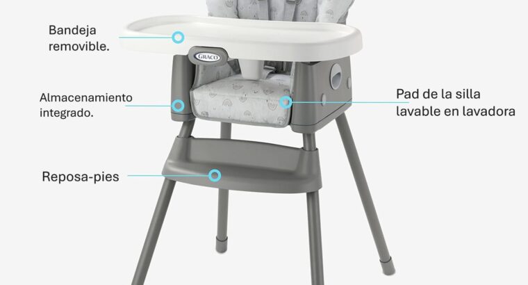 Silla Comer Para Bebe Marca Graco Original.