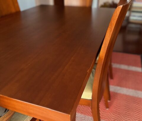 Comedor En Madera Maciza 6 Puestos.