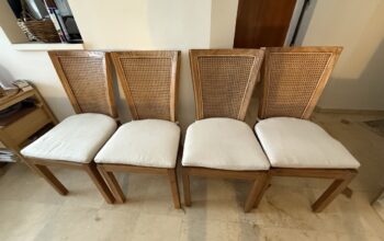 Sillas De Comedor (4 Unidades).