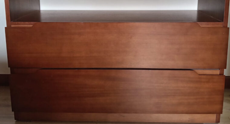 Cómoda Tipo Mueble Auxiliar En Madera.