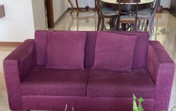 Sofá De 2 Puestos Y Poltronas Muebles De Sala