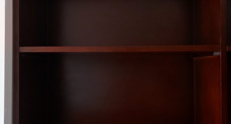 Biblioteca Mueble Librero En Madera Flormorado