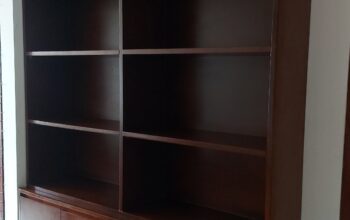 Biblioteca Mueble Librero En Madera Flormorado