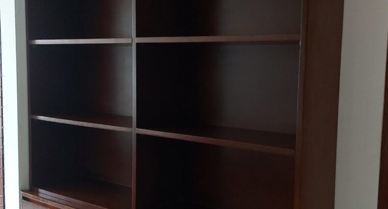 Biblioteca Mueble Librero En Madera Flormorado