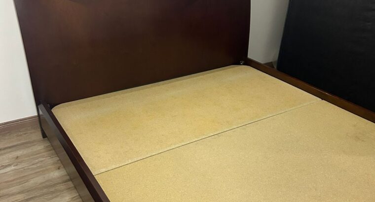 Cama Queen En Madera