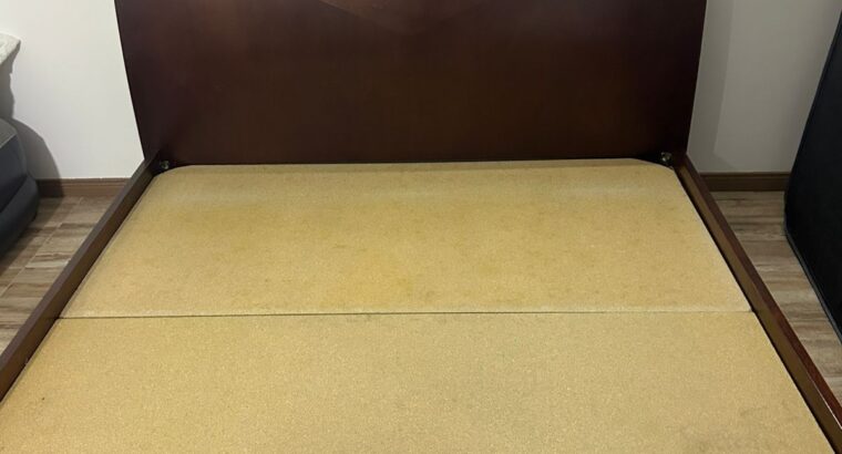 Cama Queen En Madera