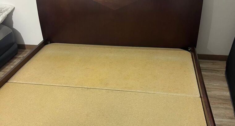 Cama Queen En Madera