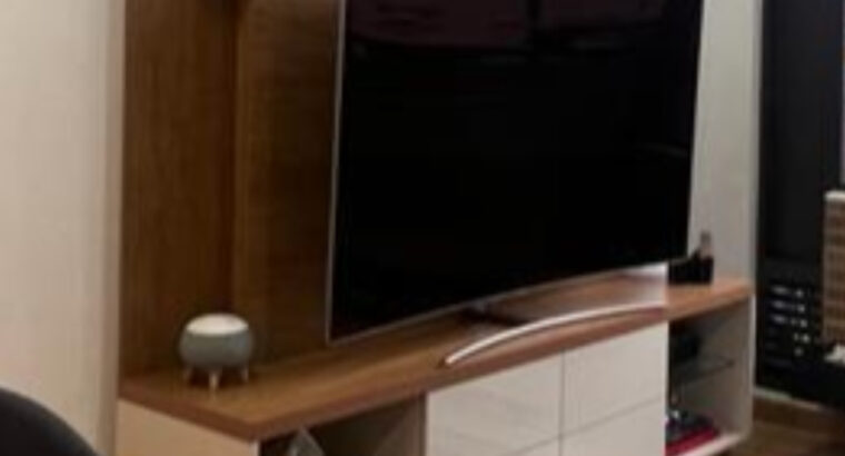 Mueble Centro De Entretenimiento Para TV Con Luz
