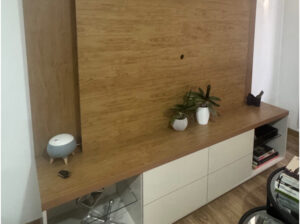 Mueble Centro De Entretenimiento Para TV Con Luz