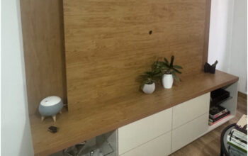 Mueble Centro De Entretenimiento Para TV Con Luz