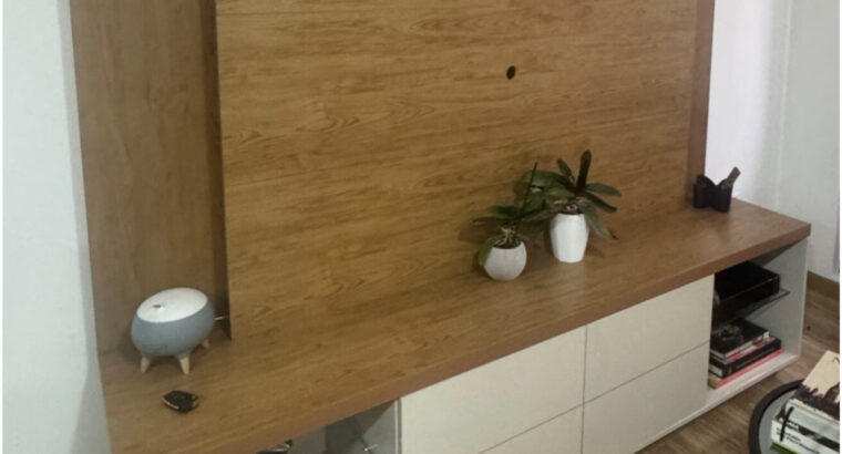 Mueble Centro De Entretenimiento Para TV Con Luz