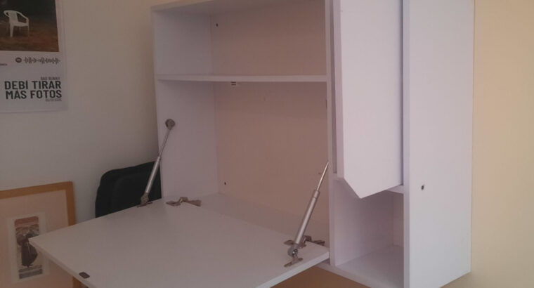 Mueble Escritorio Gabinete De Pared.