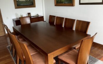 Mesa De Comedor + 10 Sillas