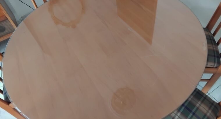 Juego De Comedor En Madera.