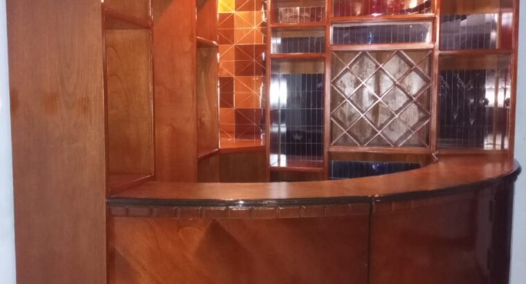 Mueble Bar En Madera