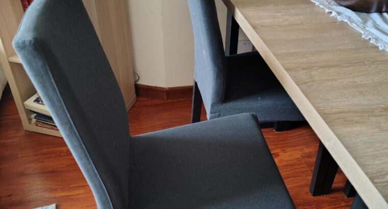 Comedor Moderno De 4 Puestos Madera Clara