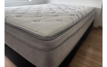 Base Cama Con Colchón Queen 160cm