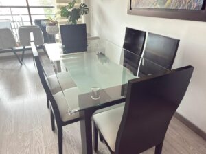 Comedor Moderno De 6 Puestos Excelente Estado