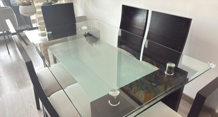 Comedor Moderno De 6 Puestos Excelente Estado