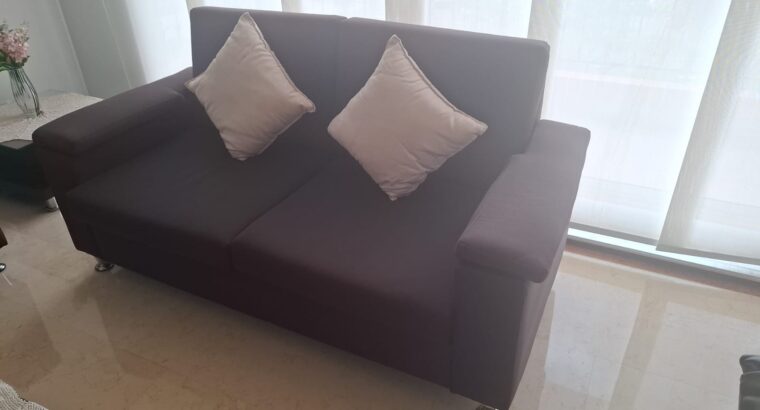 Sofas 2 Unidades. Tapizadas En Tela Microfibra.