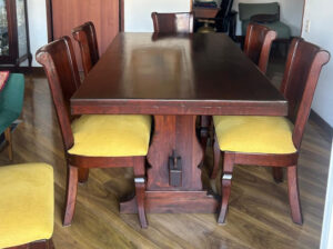 Comedor De 6 Puestos En Madera Maciza