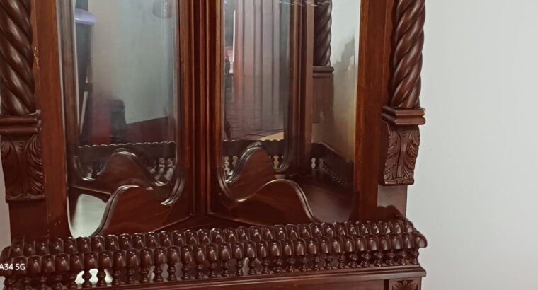 Mueble Esquinero Estilo Barroco En Madera Tallada
