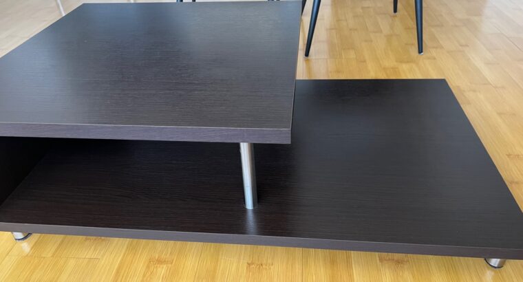 Mesa De Centro Color Wengue