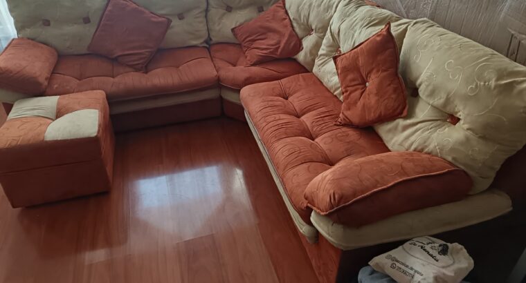 Sofá Esquinero De 5 Puestos