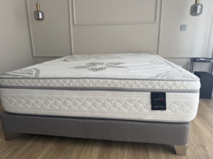 Base Cama Desarmable y Colchón Queen ARK 4 RoSen