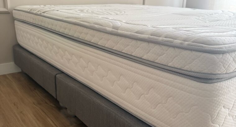 Base Cama Desarmable y Colchón Queen ARK 4 RoSen