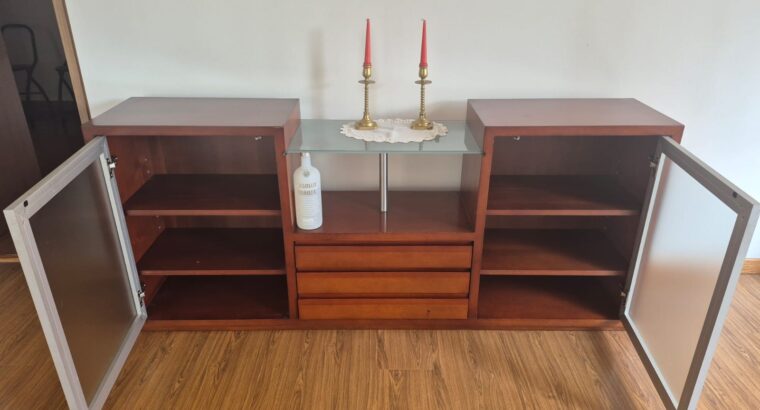 Mueble Bifé Bar En Madera