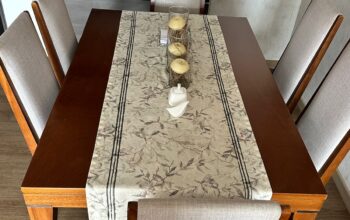 Comedor De 6 Puestos En Madera