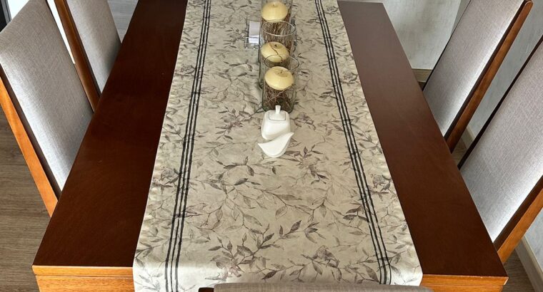 Comedor De 6 Puestos En Madera