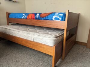 Camarote En Madera Cama Alta y Cama Nido