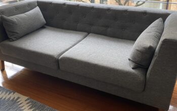 Sofá De 3 Puestos Color Gris