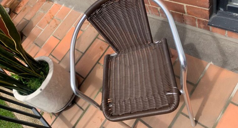 Set De 12 Sillas Para Exterior O Interior