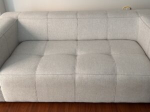 Sofá De 3 Puestos En Tela