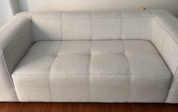 Sofá De 3 Puestos En Tela