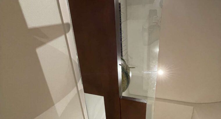 Consola En Madera Y Vidrio