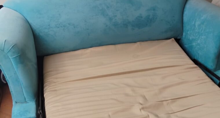Sofá Cama Color Aguamarina