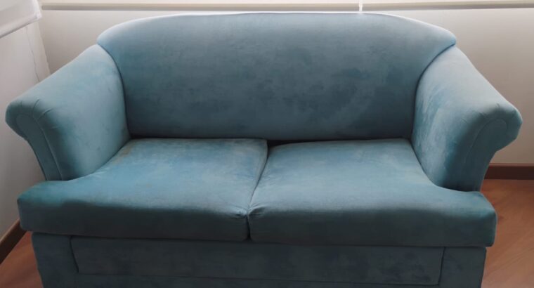 Sofá Cama Color Aguamarina