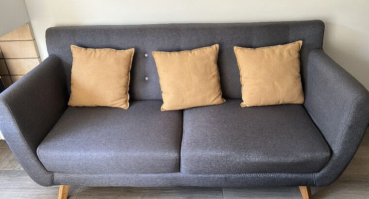 Sala Completa, Sofá, 2 Poltronas Y Mesas