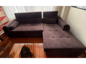 Sofá Cama De 3 Puestos Modular En L