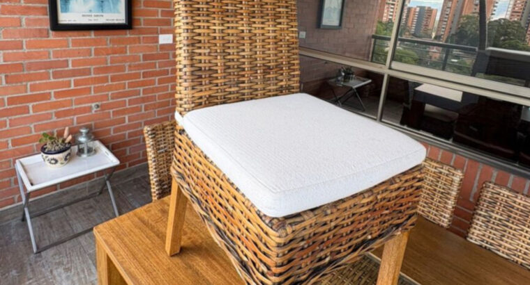 Comedor De 6 Puestos Para Exteriores