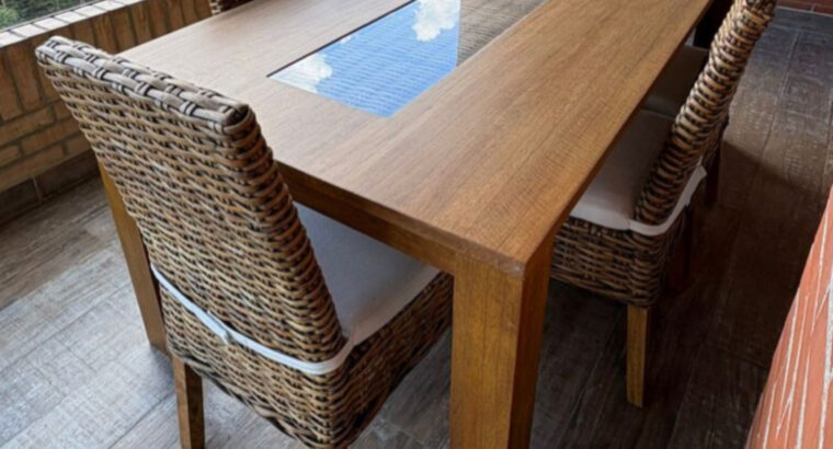 Comedor De 6 Puestos Para Exteriores