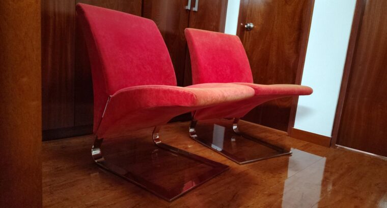 Set De 2 Sillas Auxiliares