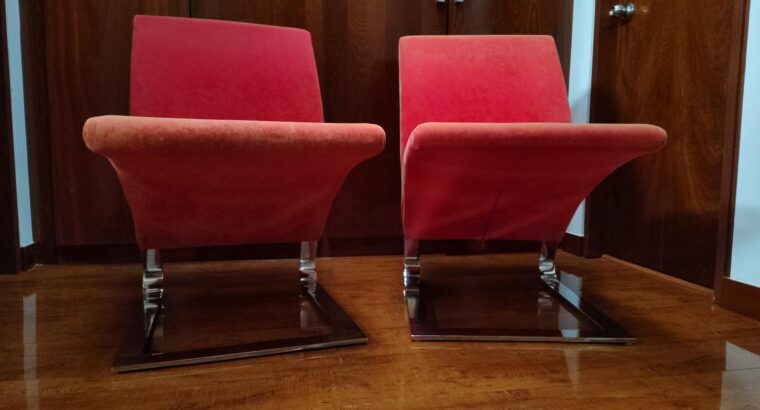 Set De 2 Sillas Auxiliares