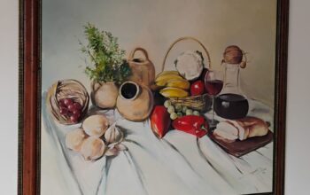 Cuadro Bodegon Marco Italiano