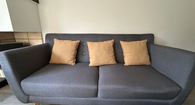 Sala Completa, Sofá, 2 Poltronas Y Mesas